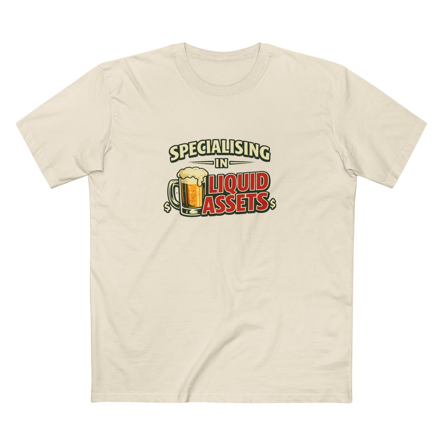Specialising in Liquid Assets Tee