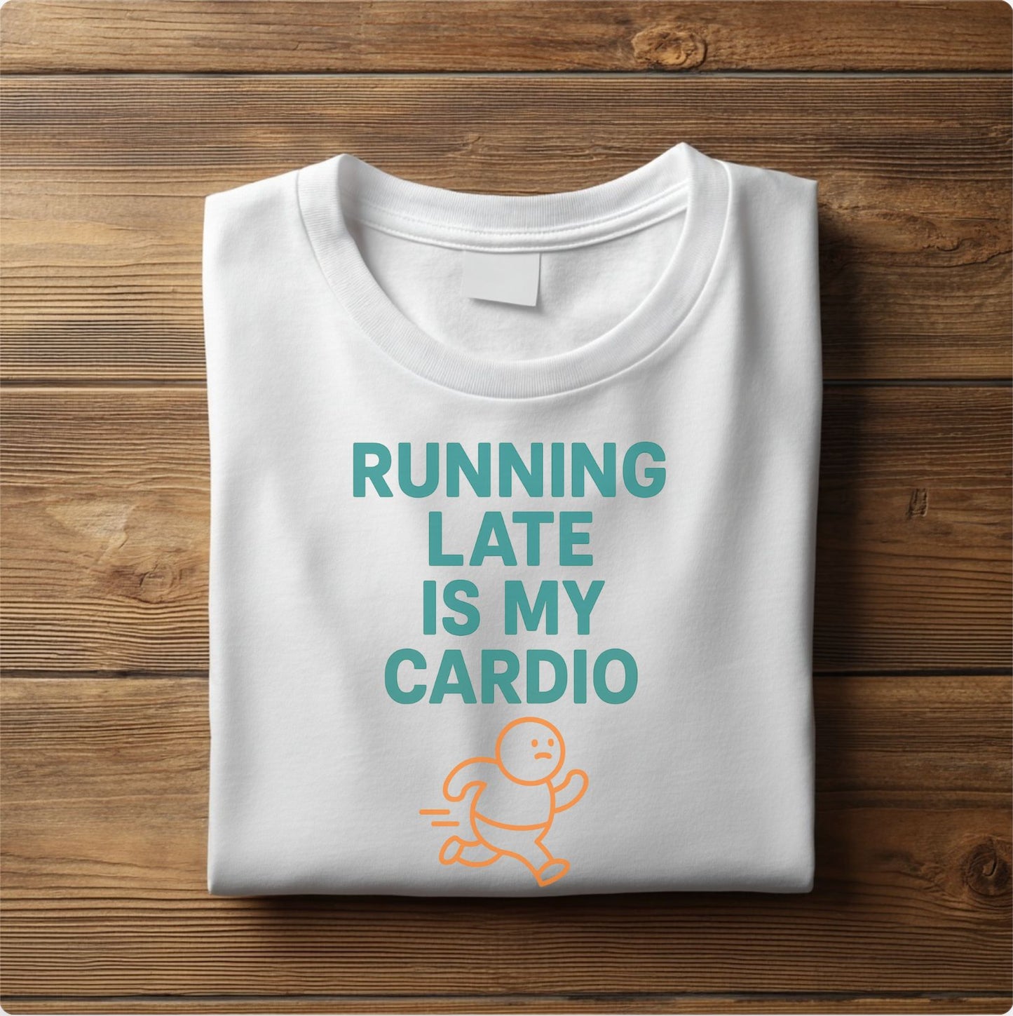 Running Late Is My Cardio T-Shirt
