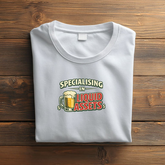 Specialising in Liquid Assets Tee